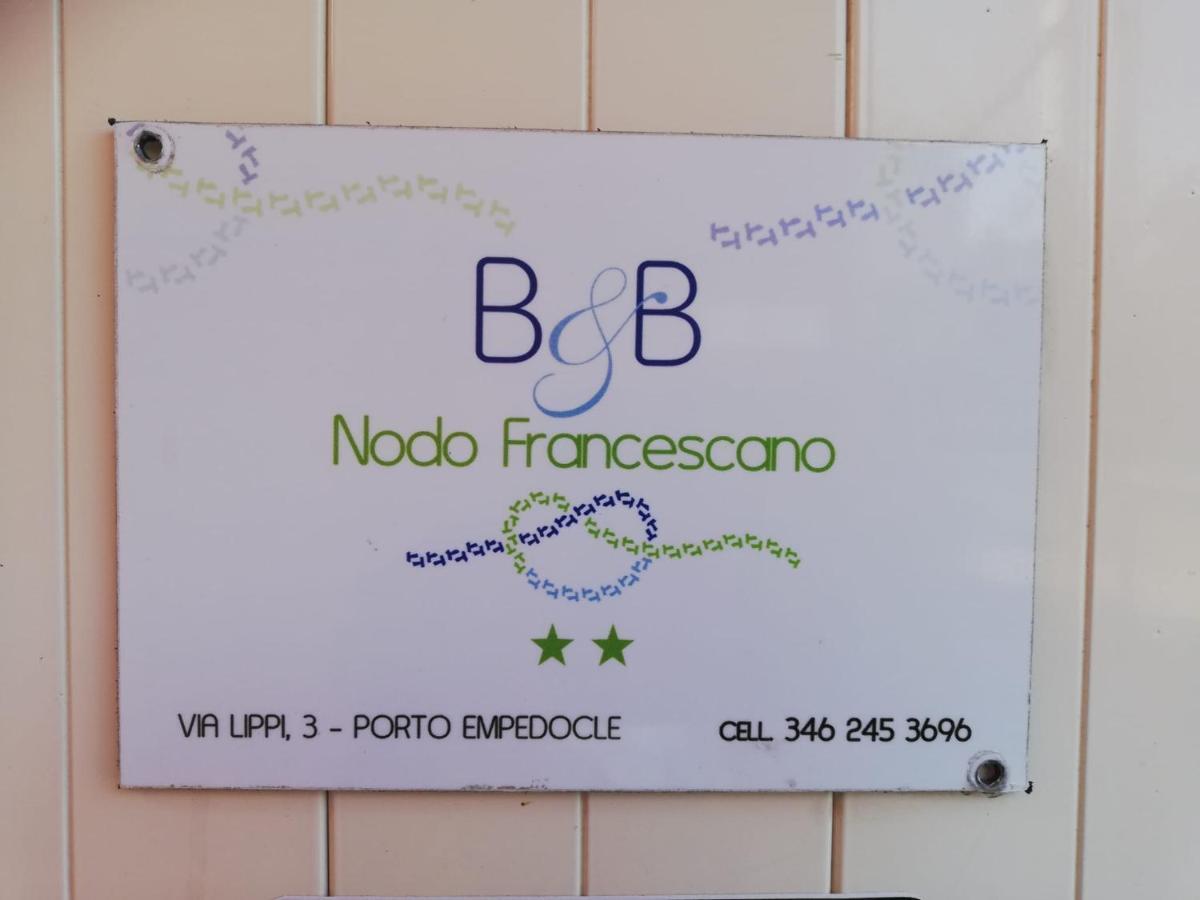 פורטו אמפדוקלה B&B Nodo Francescano מראה חיצוני תמונה